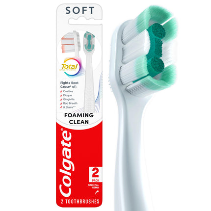 Colgate Total Active Prevention Foaming Clean Soft