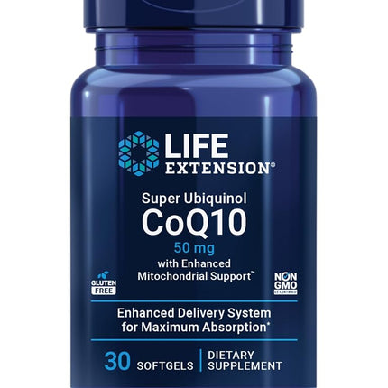 Life Extension Super Ubiquinol CoQ10 with Enhanced