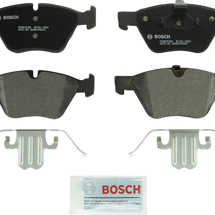BOSCH BP1061 QuietCast Premium Semi-Metallic Disc Brake Pad Set - Compatible with Select BMW 323i, 325i, 325xi, 328i, 328xi, 330i, 330xi, 335xi, 525i, X1, Z4; FRONT