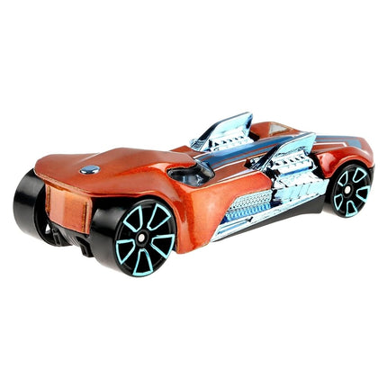 Hot Wheels GRR41 Blue And Satin Twin Mill III 4/5
