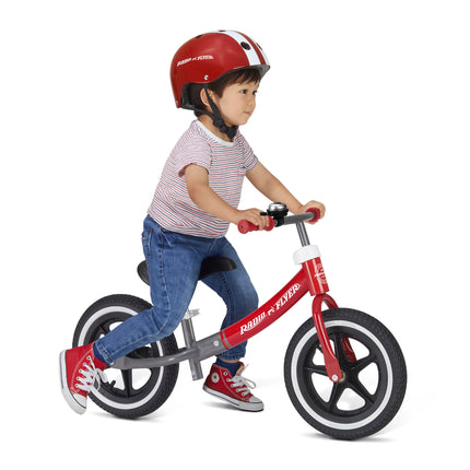 Radio Flyer Air Ride Balance Bike, Red, for Kids A