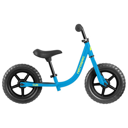 Retrospec Cub 2 Toddler 12" Balance Bike, 18 Months - 3 Years Old, No Pedal Beginner Kids Bicycle for Girls & Boys, Flat-Free Tires, Adjustable Seat, & Durable Frame