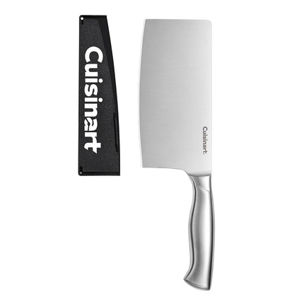 Cuisinart 7" Stainless Steel Cleaver with Blade Gu