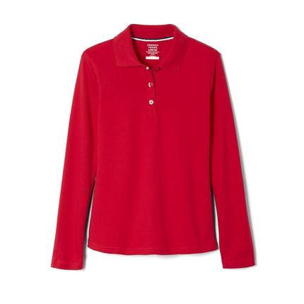 French Toast Girls Long Sleeve with Picot Collar (