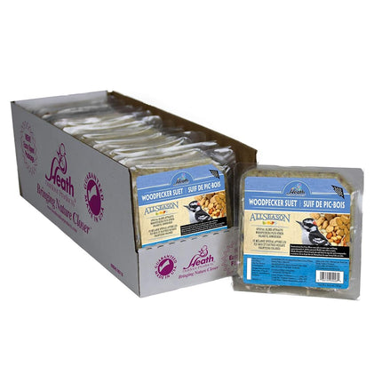 Heath Outdoor Products Woodpecker Bird Suet Cake 10 Ounce Pack of 12 New