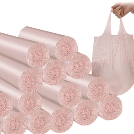 4 GALLON Bathroom Trash Bags , 15 Rolls/300 Counts