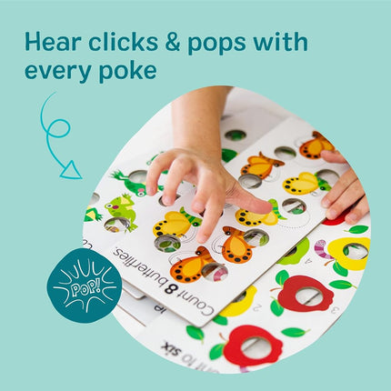 Melissa & Doug Poke-A-Dot Jumbo Number Learning Cards