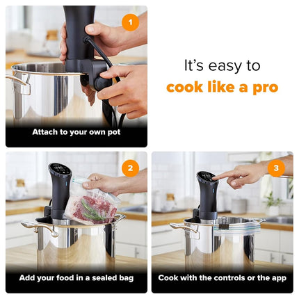 Anova Culinary Sous Vide Precision Cooker 3.0 (WiFi), 1100 Watts