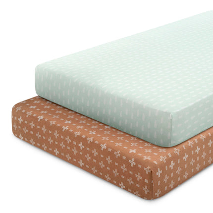 Delta Children Fitted Crib Sheets for Girls and Bo