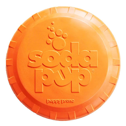 SodaPup Bottle Top Flyer Durable Rubber Retrieving