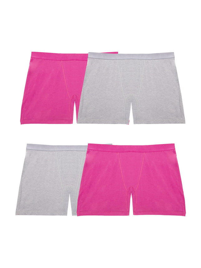 Fruit of the Loom Women's Boxer Briefs with Stretc