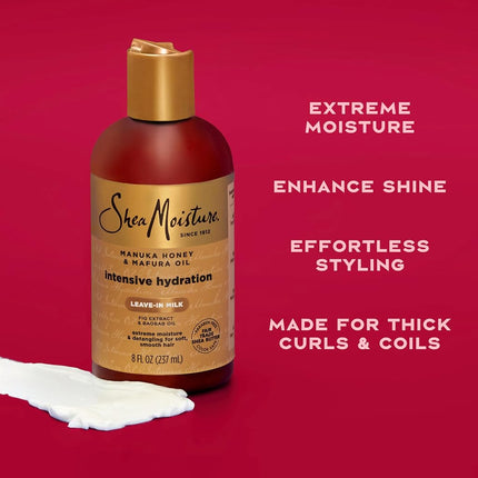 Shea Moisture Manuka Honey & Mafura Oil Leave In Milk, 237ml