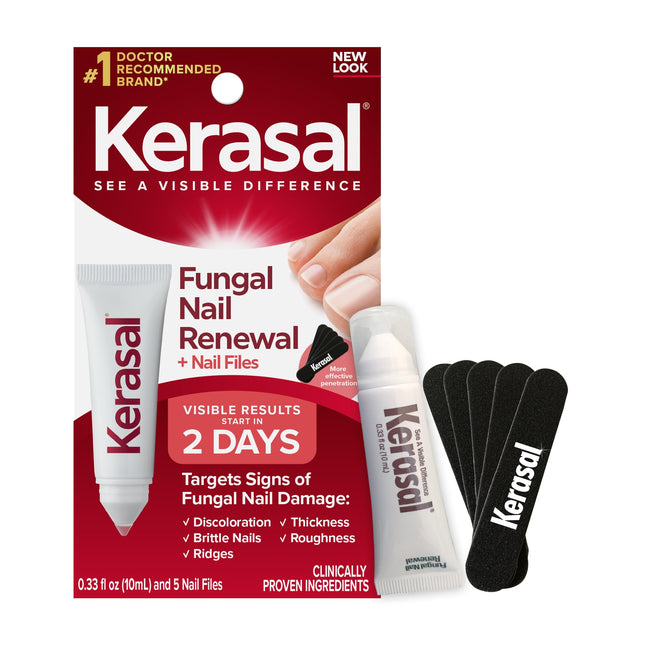 Kerasal Nail Renewal and Nail File Combo Pack, Res