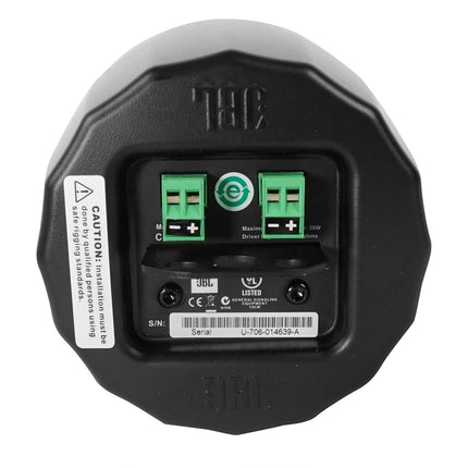 JBL Professional C62P Ultra-Compact Mid-High Satellite Hanging Pendant Speaker, Black, Sold as Pair