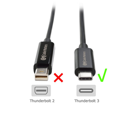 Adaptador USB C a DVI de Cable Matters (Adaptador USB-C a DVI) en negro - Puerto Thunderbolt 3 compatible con MacBook Pro, Dell XPS 13, 15, HP Spectre x360, Surface Pro, Yoga 910 y más