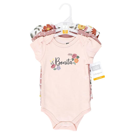 Bodies en coton pour bébés unisexes Hudson Baby, Bonita, 0-3 mois
