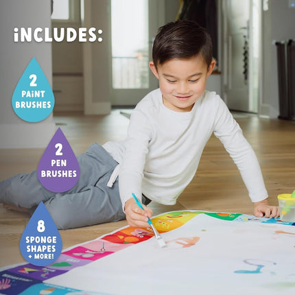 Little Buffalo - Doodle Mat - Water Color Fun - Mess Free Arts and Crafts - Great for Ages 3+