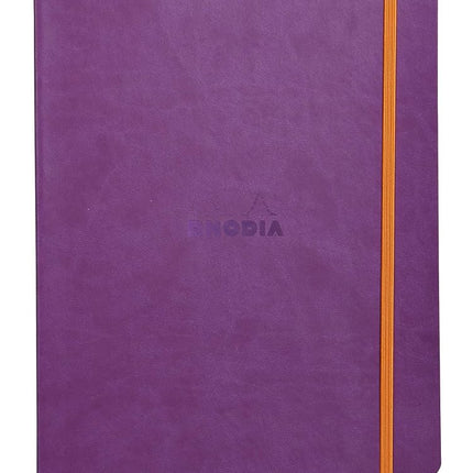 RHODIA 117510C - Purple Flexible Notebook - 19x25 