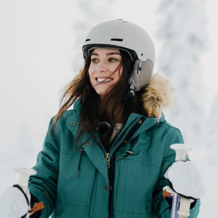 Retrospec Zephyr Ski & Snowboard Helmet for Adults - Adjustable with 9 Vents - Impact Resistant ABS Shell & EPS Foam - Matte Rose, Large 59-62cm