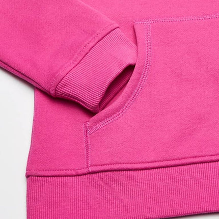 Nautica Girls' Fleece Full-Zip Hoodie Sweatshirt, Rose, 12-14