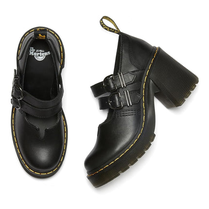 Dr. Martens Unisex-Adult Eviee, Black Sendal, 9