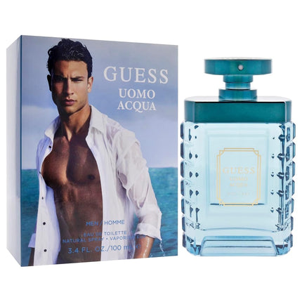 Guess Uomo Acqua by Guess for Men - 3.4 oz EDT Spray