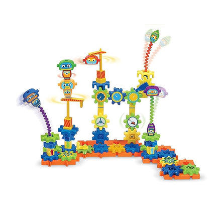 Learning Resources Gears Gears Gears! Robot Factory Building Set. Gears & Construction Toy, STEM Toys, Gears for Kids