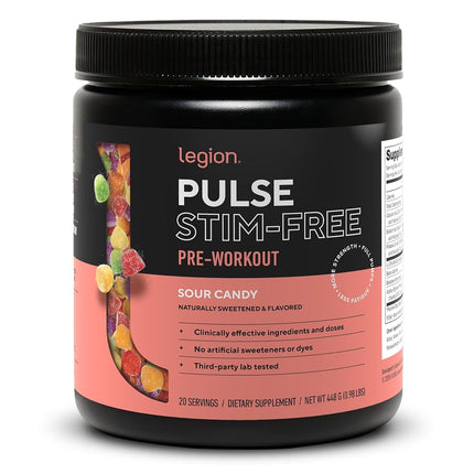 LEGION Pulse Pre Workout - All Natural Nitric Oxid