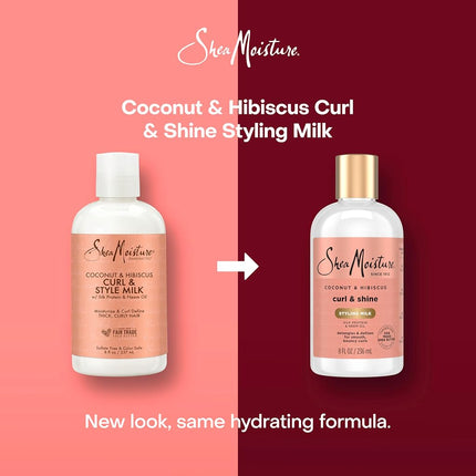 SheaMoisture Coconut Hibiscus Curl & Style Milk 8 oz