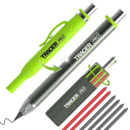 Tracer Pro Series Tough Metal Construction Pencil 
