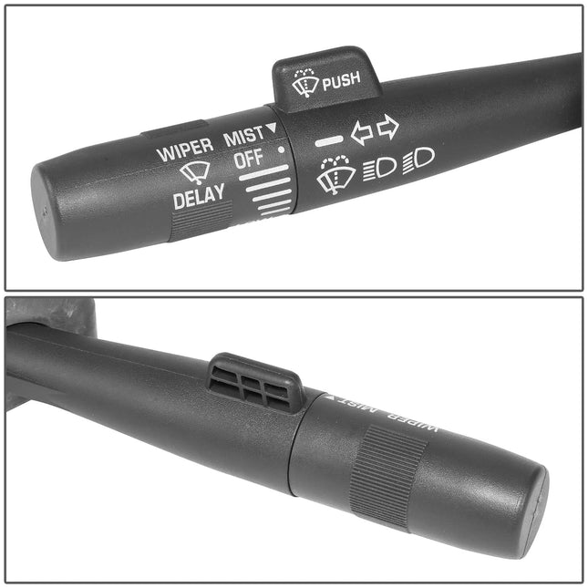 DNA MOTORING OEM-SW-0015 Interruptor combinado compatible con C/K1500 2500 Suburban 95-99, atenuación de faros, intermitente, luces de emergencia, limpiaparabrisas, lavaparabrisas