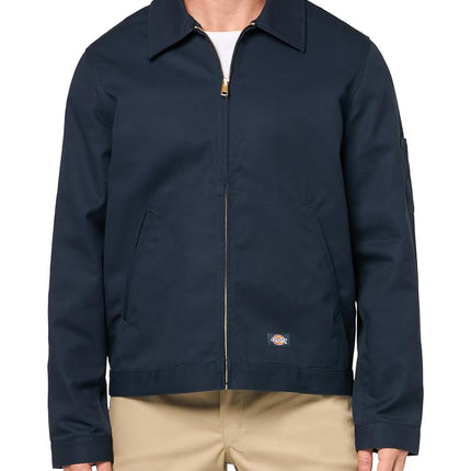 Dickies Men's Unlined Eisenhower Jacket, Dark Navy, 3XL