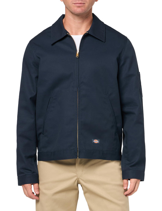 Dickies Men's Unlined Eisenhower Jacket, Dark Navy