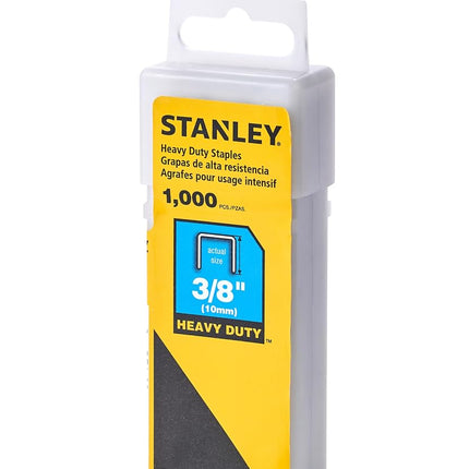 Stanley Sharpshooter Staples TRA706T 3/8 Inch Leg Length, 1000/Box, Pack of 2
