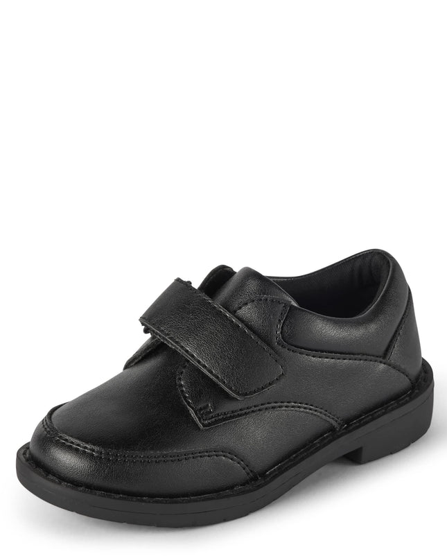 Gymboree Boys and Toddler Dress Shoes, Black, 1 Bi