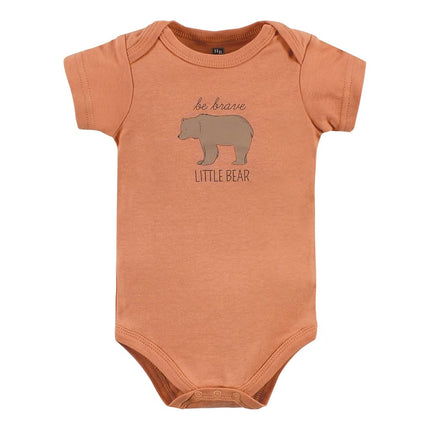 Hudson Baby Baby Cotton Bodysuits, Forest Deer, 18-24 Months