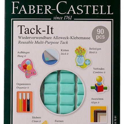Faber-Castell Tack-It - 90 pieces (Light Green)