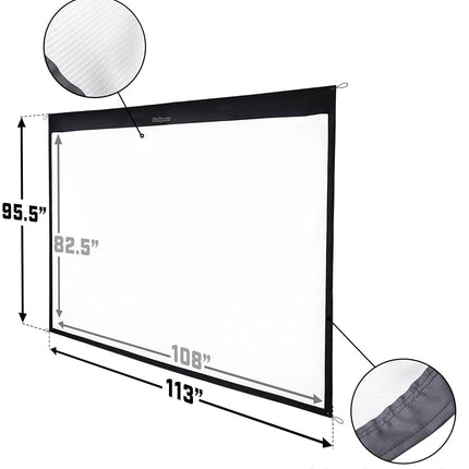 GoSports 9 ft Golf Simulator Impact Screen