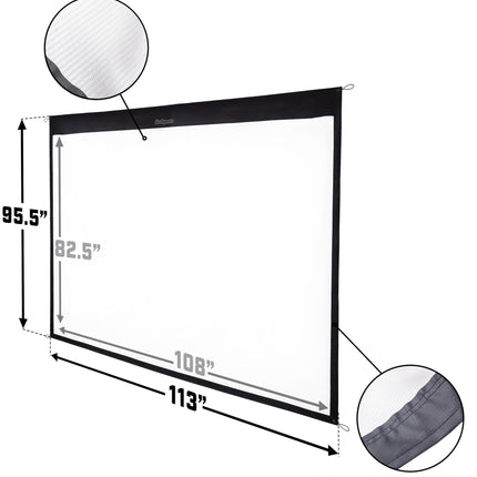 GoSports 9 ft Golf Simulator Impact Screen