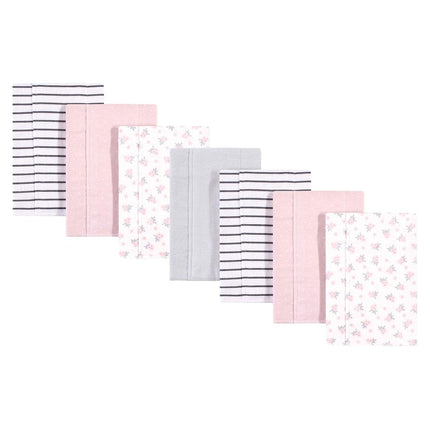 Hudson Baby Unisex Baby Cotton Flannel Burp Cloths