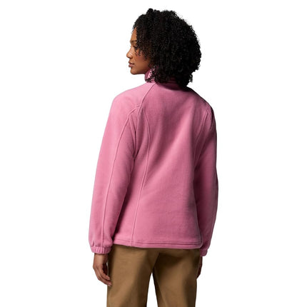 Columbia Ladies Benton Springs Full Zip Fleece Jacket, Rosette, XL Petite