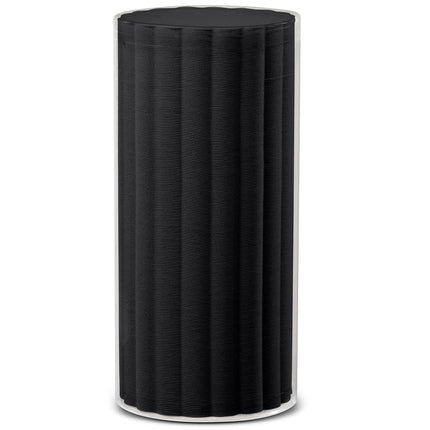 Disposable Linen-Feel Black Coasters for Drinks, 3.5 Inch Round Paper Coasters for Bar, Cocktail, Beverage, Wine Or Event, 500 Pack Bulk