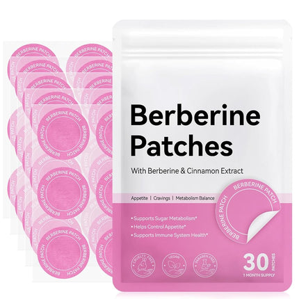 Arkture Berberine Patches for Women and Men, with 