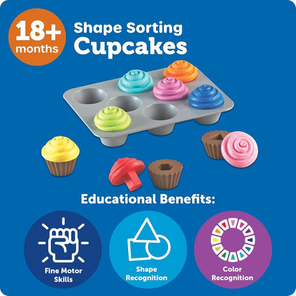 Learning Resources Shape Sorting Cupcakes