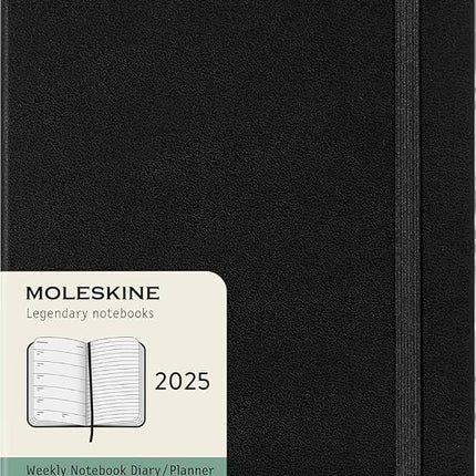 MOLESKINE- 2025-12 Month Weekly Notebook Hard Cove