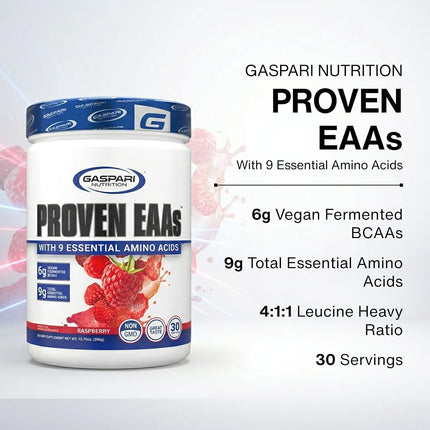 Proven EAAs with 9 Essential Amino Acids, Guava Nectarine, 30 Servings