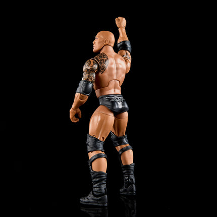 Mattel WWE The Rock Top Picks Elite Collection Figura de acción, articulación y detalles realistas, accesorios intercambiables, 15 cm