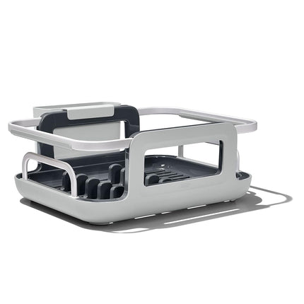 OXO Good Grips Sink Aluminum Dish Rack, Grey, One Size