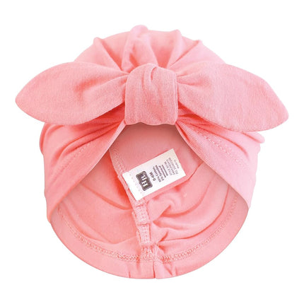 Hudson Baby - Turbans en Coton pour Bébé Fille, 0-24 Mois, Motif Végétal Moderne, 0-24 Mois