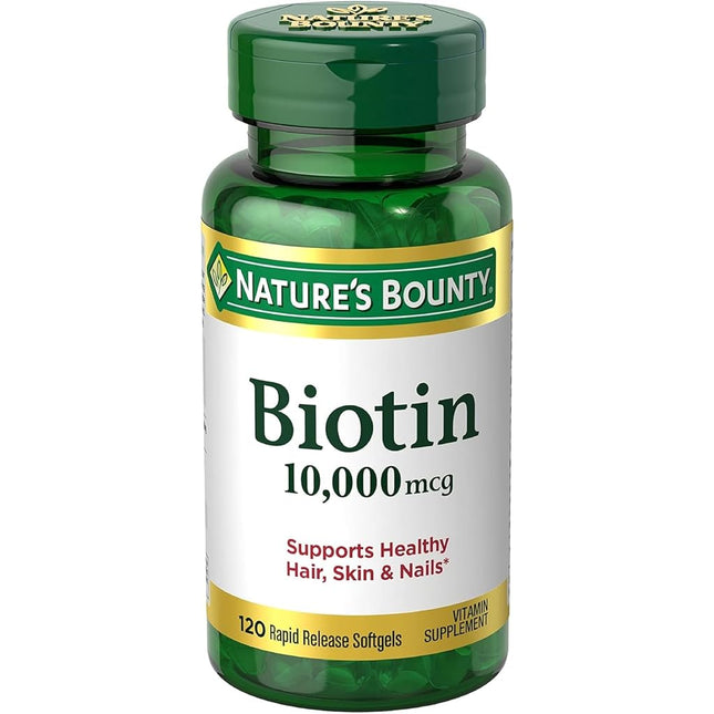 Nature's Bounty Biotin 10,000 mcg, Rapid Release S